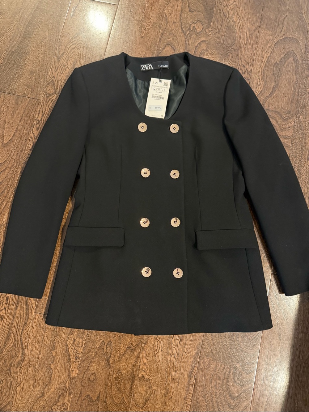 Zara long-line blazer NWT